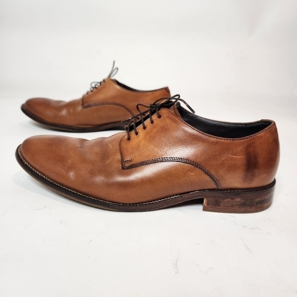 Cole Haan Benton ll Oxoford Brown Leather Shoe in Size 9.5W - Picture 6 of 11